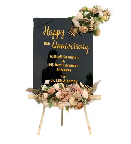 Papan Bunga Akrilik Peresak