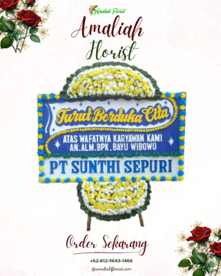 Papan Bunga Duka di Peresak