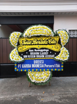 Papan Bunga Duka di Peresak