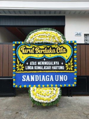 Papan Bunga Duka di Peresak